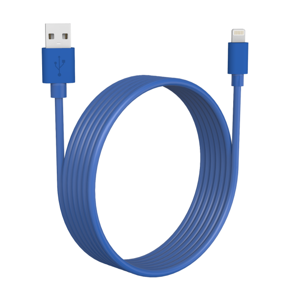 Lightning Cable Blue - MFI Certified - 6 FT - Image 2