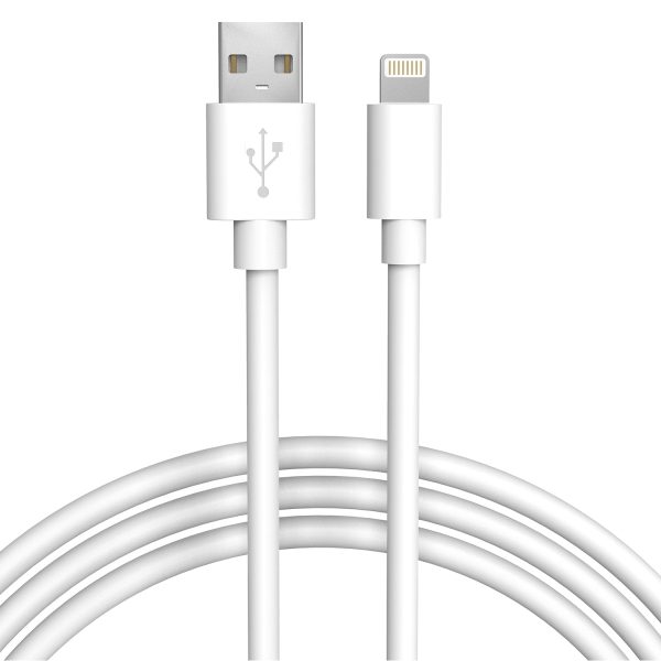 3 Pack Cable Set - Red, White & Blue - Lightning Cable MFI Certified - 6 FT - Image 3