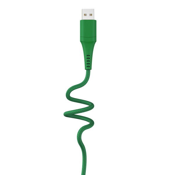 Stack-to-Charge 3-in-1 USB Cable - Green - Image 3