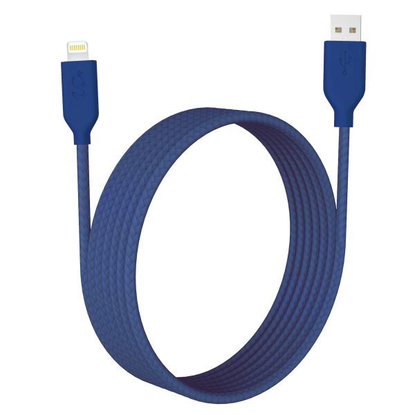 Navy Lightning Cable - MFI Certified - 6 FT - Image 2