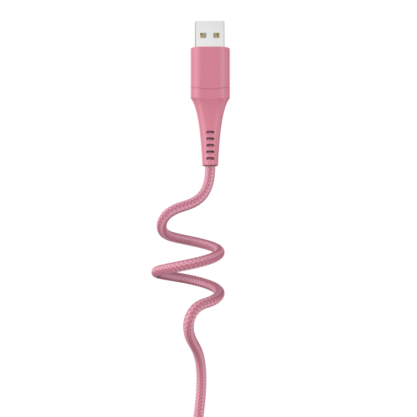 Stack-to-Charge 3-in-1 USB Cable - Pink - Image 3